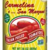 Carmelina Brands Italian Whole Peeled Tomatoes In Puree