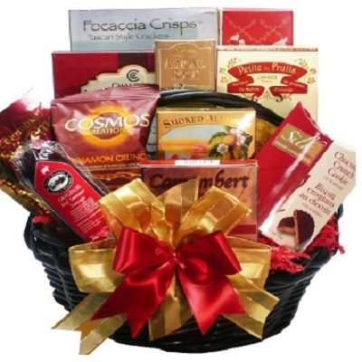 Art Of Appreciation Gift Baskets Happy Times Gourmet Food Basket