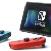 Nintendo Switch Neon Red And Blue Joy Con