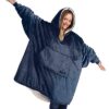 The Comfy Original Oversized Microfiber And Sherpa Wearable Blanket
